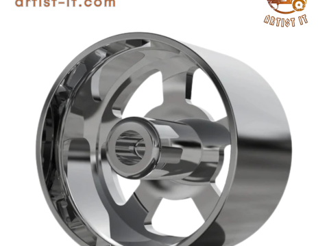 BILLET SPECIALATIES HERITAGE WHEEL 3D Print Model