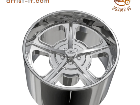 BILLET SPECIALATIES HERITAGE WHEEL 3D Print Model
