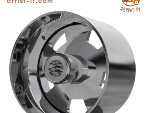 BILLET SPECIALATIES LEGACY-RAD 3D Druckmodell