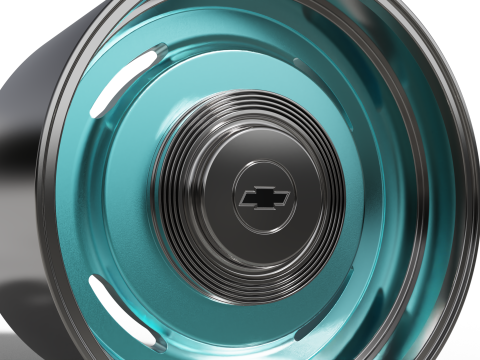 BILLET SPECIALATIES MOTOR CITY WHEEL 3D प्रिंट मॉडल