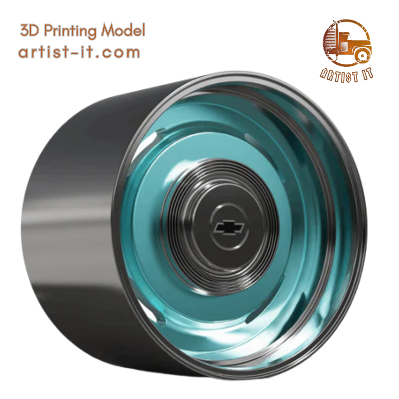 BILLET SPECIALATIES MOTOR CITY WHEEL 3D Print Model .c4d .max .obj .3ds .fbx .stl .blend 