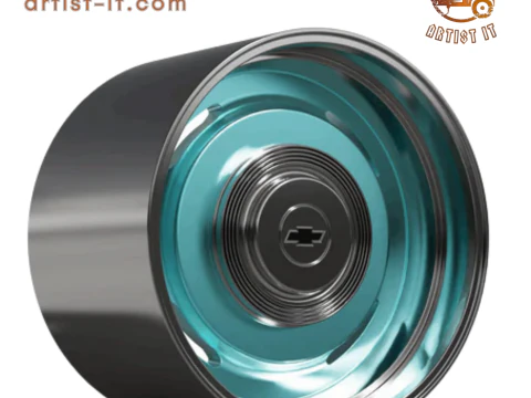 BILLET SPECIALATIES MOTOR CITY WHEEL 3D Print Model