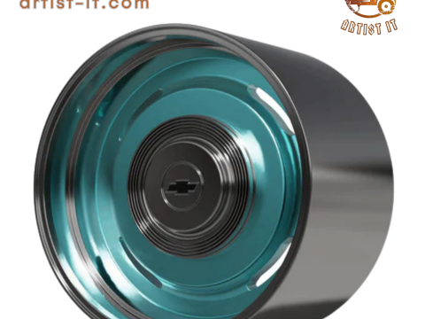 BILLET SPECIALATIES MOTOR CITY WHEEL 3D Print Model