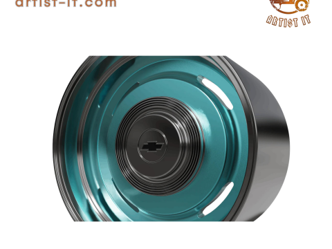 BILLET SPECIALATIES MOTOR CITY WHEEL 3D Print Model