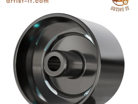 BILLET SPECIALATIES MOTOR CITY WHEEL 3D Print Model