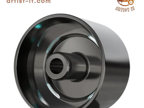 BILLET SPECIALATIES MOTOR CITY WHEEL 3D Print Model