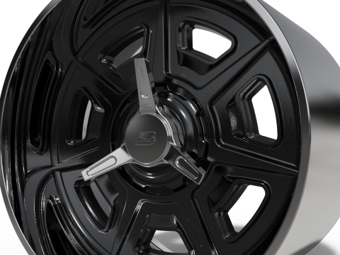 BILLET SPECIALATIES PALMDALE V1 WHEEL 3D 프린트 모델