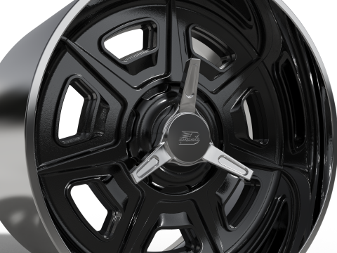BILLET SPECIALATIES PALMDALE V1 WHEEL 3D 프린트 모델