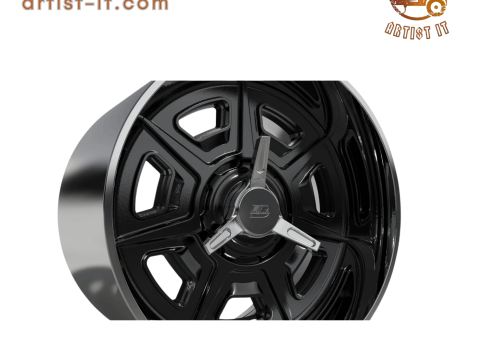 BILLET SPECIALATIES PALMDALE V1 WHEEL 3D Print Model