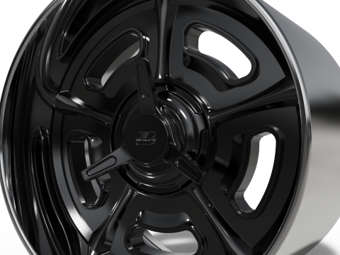 BILLET SPECIALATIES PALMDALE V2 WHEEL Modèles 3D en vedette