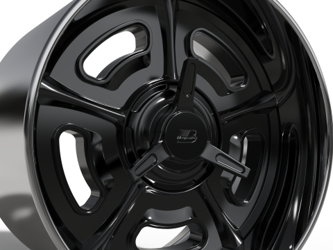 BILLET SPECIALATIES PALMDALE V2 WHEEL Modèles 3D en vedette