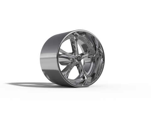 BILLET SPECIALATIES PINNACLE WHEEL Model do druku 3D