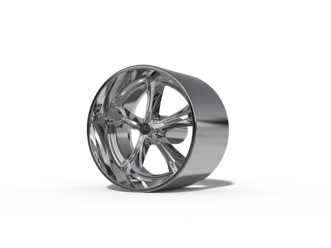BILLET SPECIALATIES PINNACLE WHEEL 3D प्रिंट मॉडल
