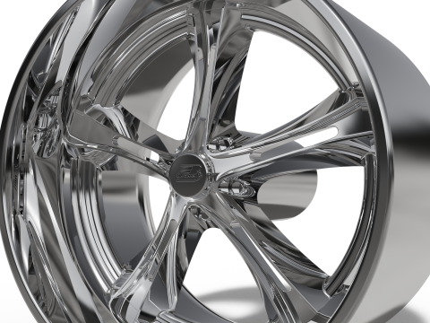 BILLET SPECIALATIES PINNACLE WHEEL 3D प्रिंट मॉडल
