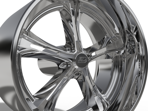 BILLET SPECIALATIES PINNACLE WHEEL 3D प्रिंट मॉडल