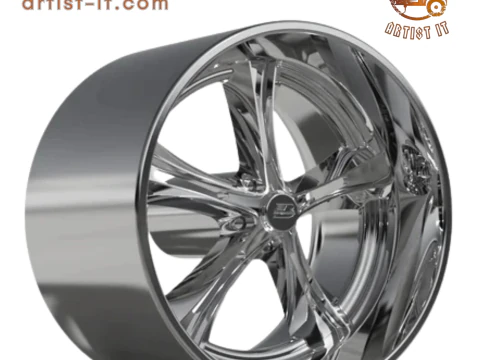 BILLET SPECIALATIES PINNACLE WHEEL 3D Print Model