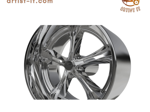 BILLET SPECIALATIES PINNACLE WHEEL 3D Print Model