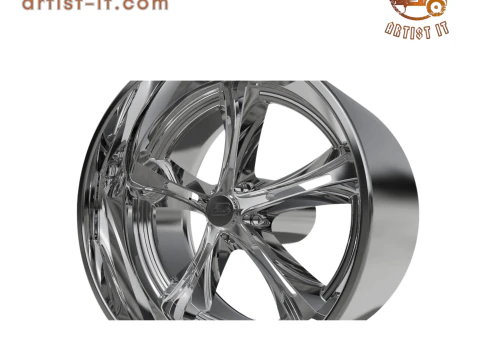 BILLET SPECIALATIES PINNACLE WHEEL 3D Print Model