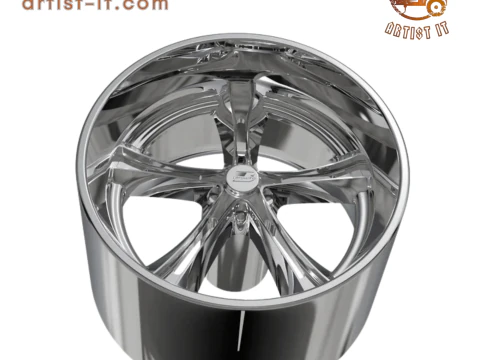 BILLET SPECIALATIES PINNACLE WHEEL 3D Print Model