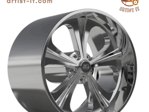 BILLET SPECIALATIES RAIL WHEEL 3D Print Model