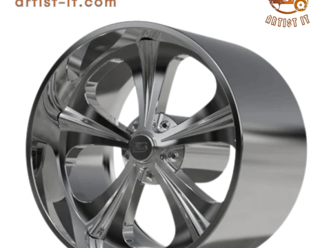 BILLET SPECIALATIES RAIL WHEEL 3D Print Model