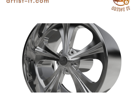 BILLET SPECIALATIES RAIL WHEEL 3D Print Model