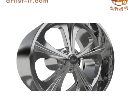 BILLET SPECIALATIES RAIL WHEEL 3D Print Model