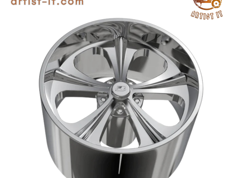 BILLET SPECIALATIES RAIL WHEEL 3D Print Model