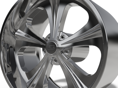 BILLET SPECIALATIES RAIL TAIL WHEEL 3D 打印模型