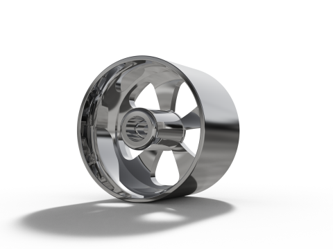 BILLET SPECIALATIES RAIL TAIL WHEEL 3D 打印模型