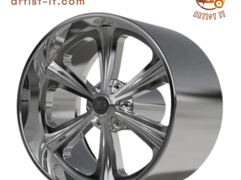 BILLET SPECIALATIES RAIL TAIL WHEEL 3D Print Model