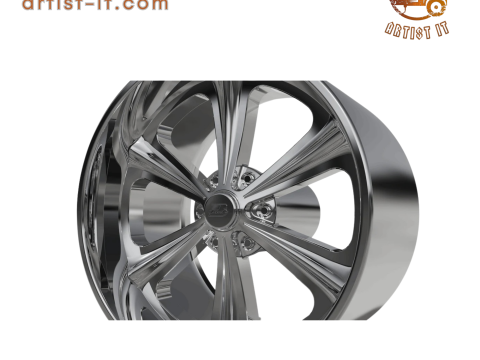 BILLET SPECIALATIES RAIL TAIL WHEEL 3D Print Model