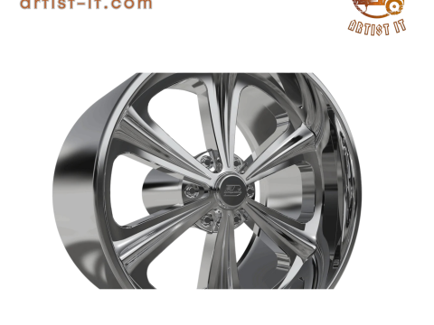 BILLET SPECIALATIES RAIL TAIL WHEEL 3D Print Model