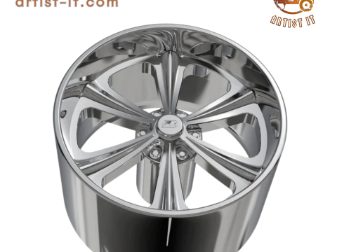 BILLET SPECIALATIES RAIL TAIL WHEEL 3D Print Model