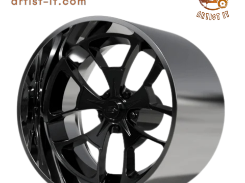 钢坯特种收割轮 3D 打印模型