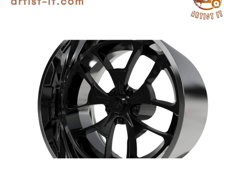 钢坯特种收割轮 3D 打印模型