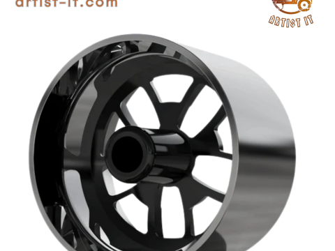 钢坯特种收割轮 3D 打印模型