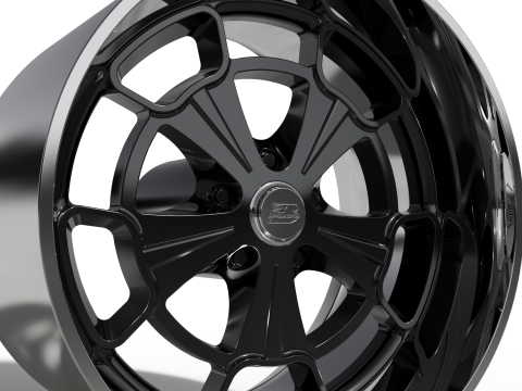 BILLET SPECIALATIES REVOLUTION WHEEL 3D 프린트 모델