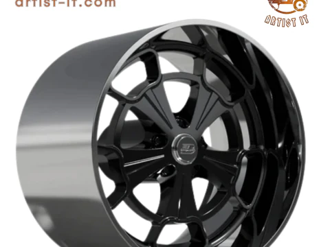 BILLET SPECIALATIES REVOLUTION WHEEL 3D Print Model