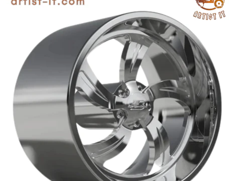 BILLET SPECIALATIES SLG02 WHEEL 3D Print Model