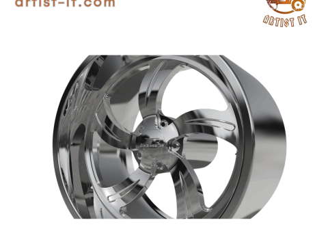 BILLET SPECIALATIES SLG02 RAD 3D Druckmodell