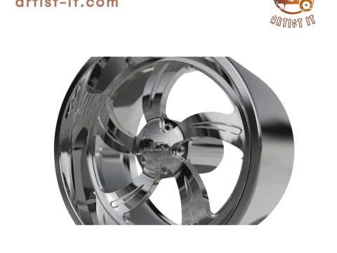 BILLET SPECIALATIES SLG02 WHEEL 3D Print Model