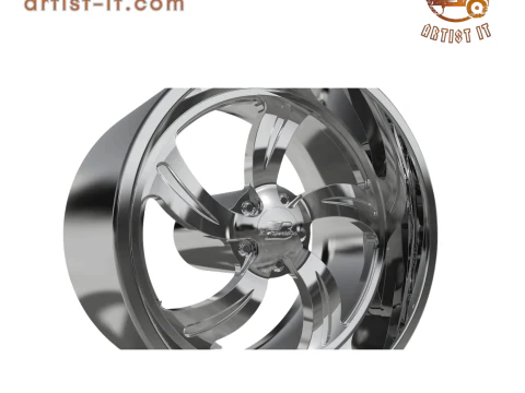 BILLET SPECIALATIES SLG02 WHEEL 3D Print Model