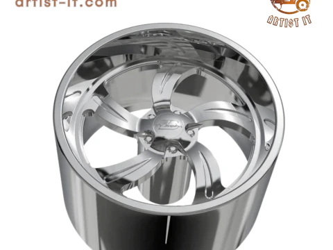 BILLET SPECIALATIES SLG02 WHEEL 3D Print Model