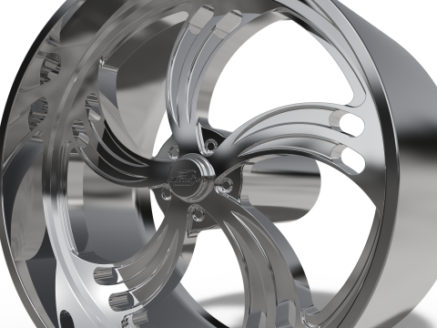 BILLET SPECIALATIES SLG03 WHEEL 3D प्रिंट मॉडल