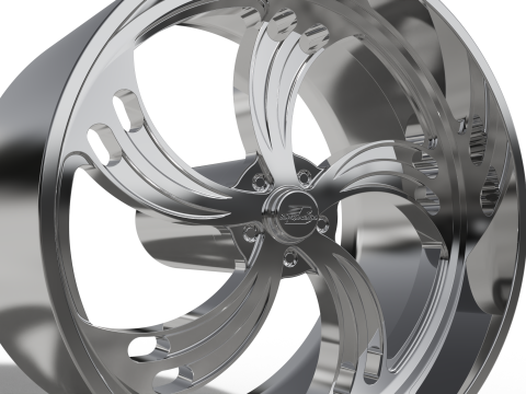 BILLET SPECIALATIES SLG03 WHEEL 3D प्रिंट मॉडल