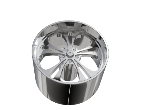 BILLET SPECIALATIES SLG05 WHEEL 3D 프린트 모델