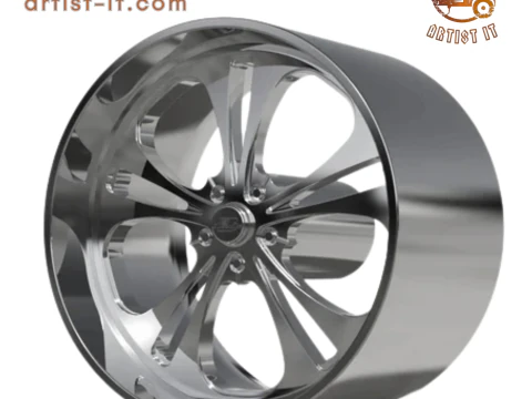 BILLET SPECIALATIES SLG05 WHEEL 3D Print Model