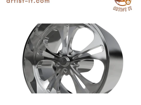 BILLET SPECIALATIES SLG05 WHEEL 3D Print Model