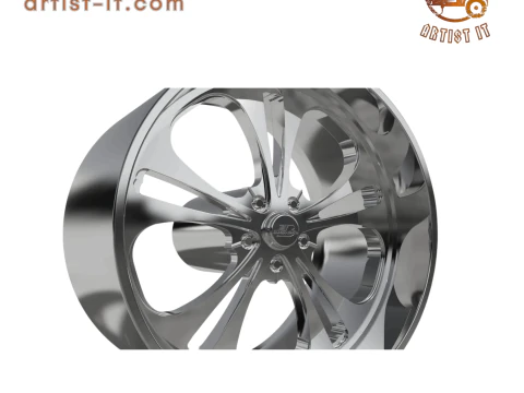 BILLET SPECIALATIES SLG05 WHEEL 3D Print Model
